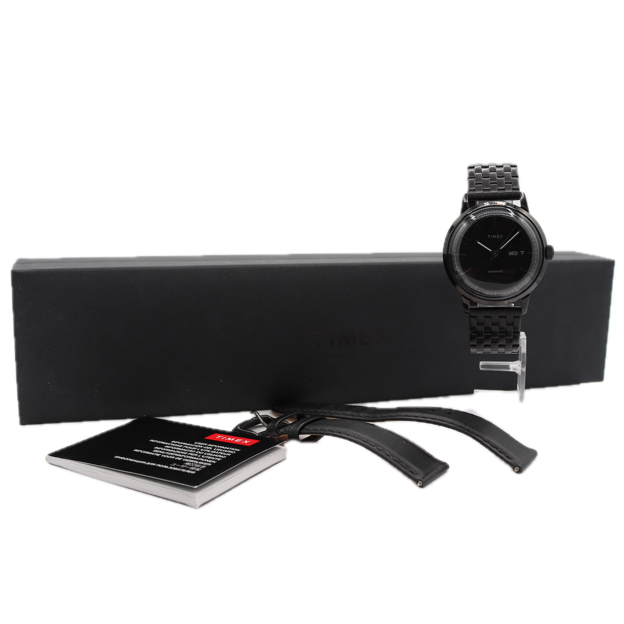 40mm 2016 Timex TW2U11700 Marlin Men's Automatic Wristwatch Japan Steel W/Box