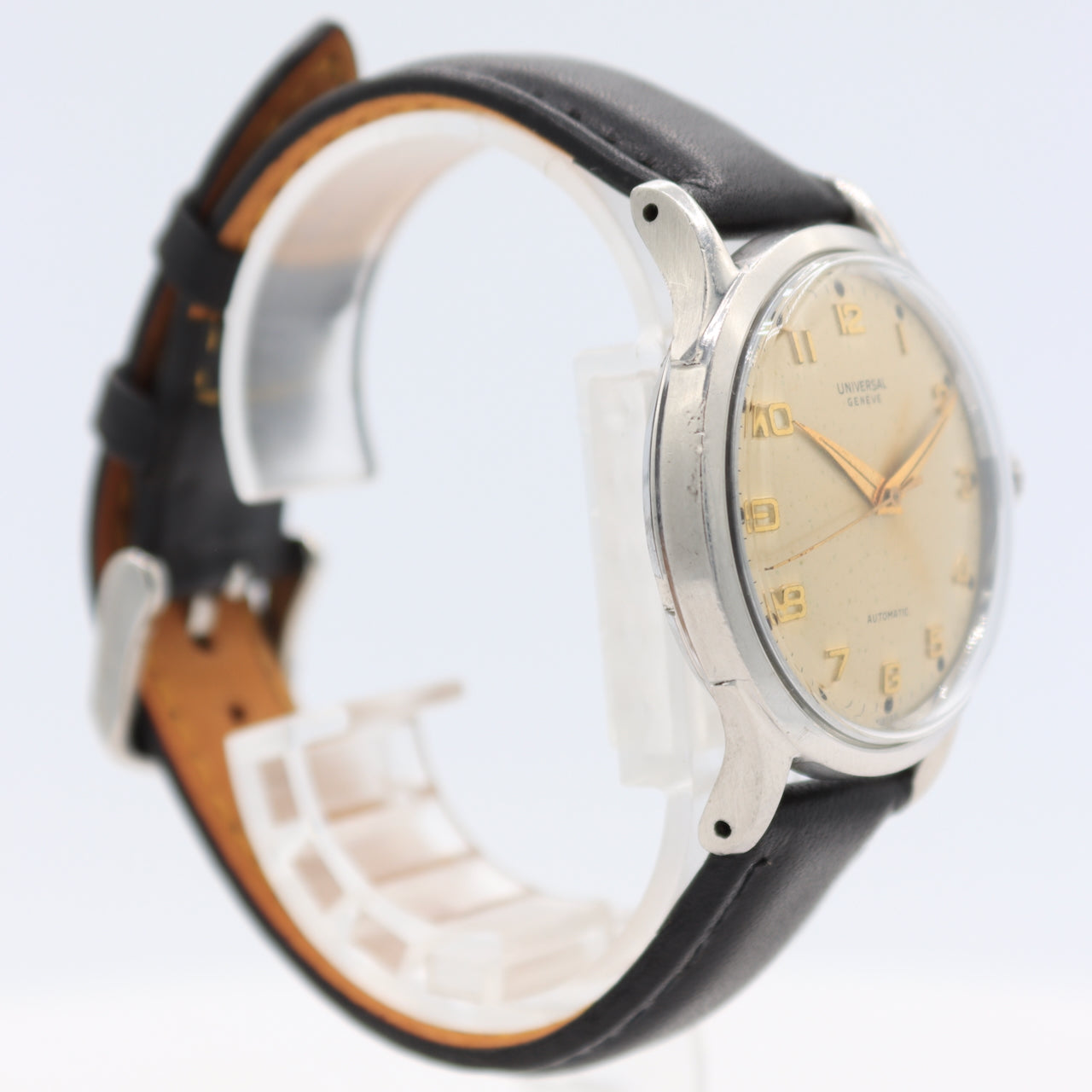 Vintage 35mm 1952 Universal Geneve 20207 Men's Automatic Wristwatch 138SS Steel