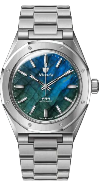 New Nivada Grenchen F77 LE Labradorite 68054A77