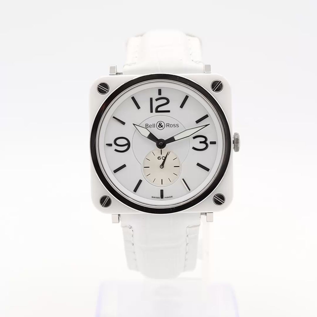 Bell & Ross BR-S White Ceramic BRS-98-WCS