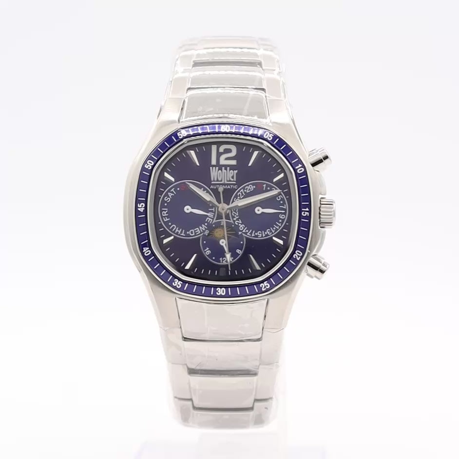 Wohler Blue Chronograph W-3027-256