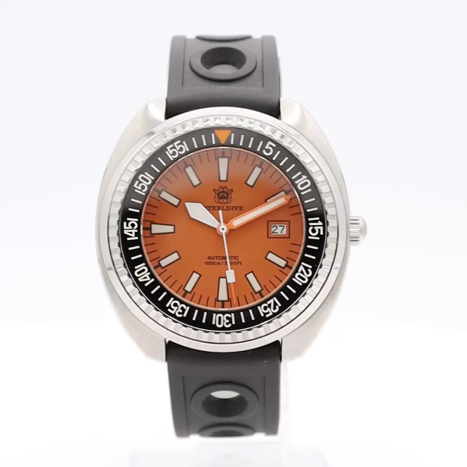 Steeldive Orange Dial NH35