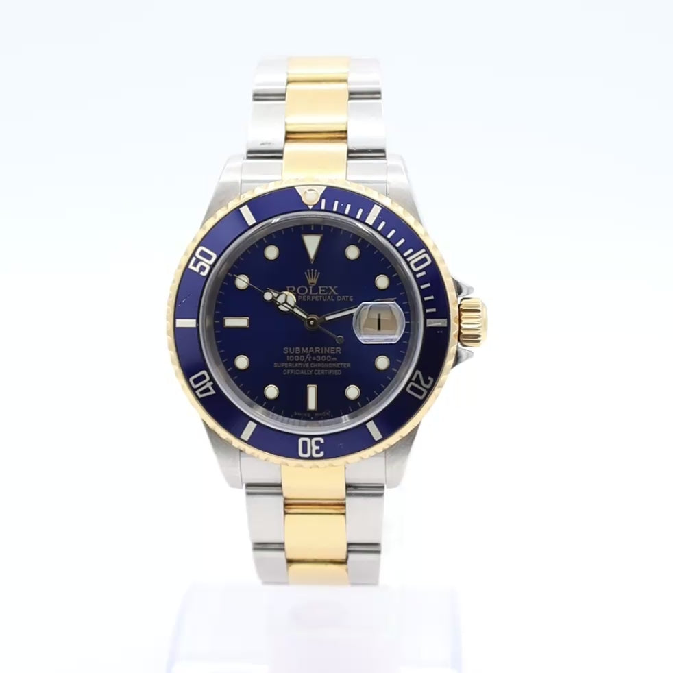Rolex Rolex Submariner Bluesy 16613LB 2002