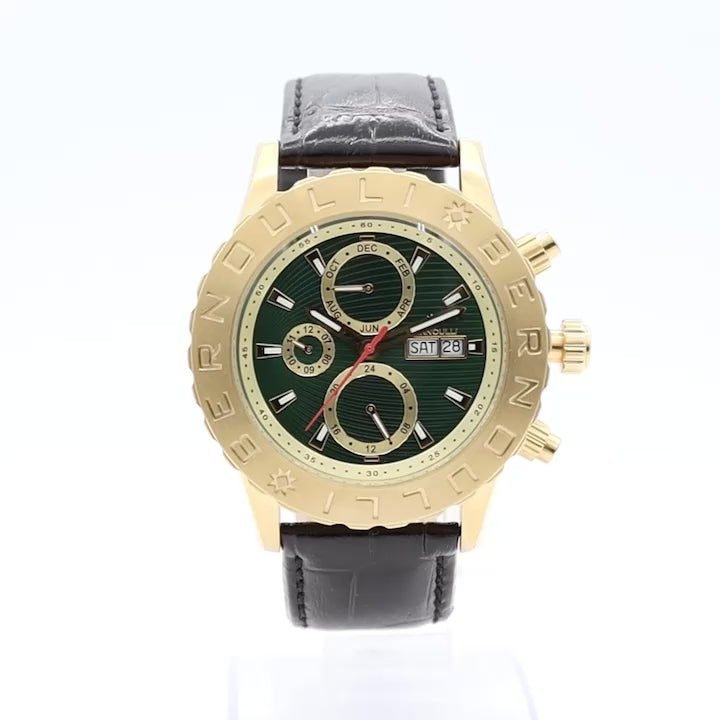 Bernoulli Green Dial B964-508