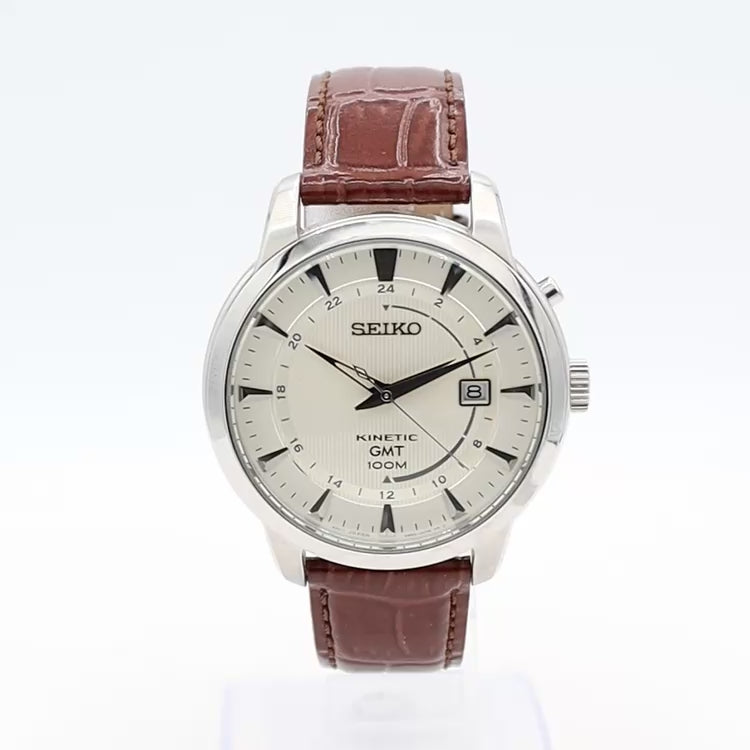 Seiko Kinetic GMT SUN033P1 2014