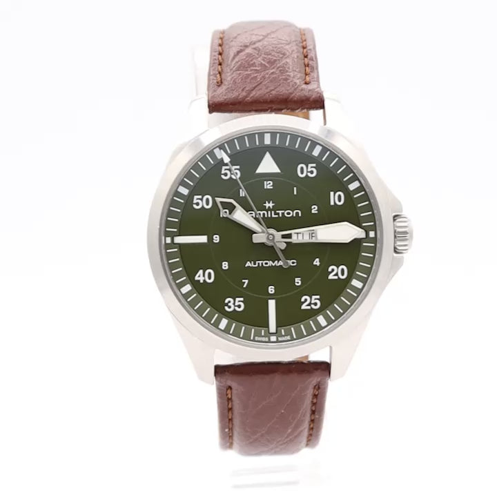 Hamilton Khaki Aviation Pilot Day-Date Auto H646350