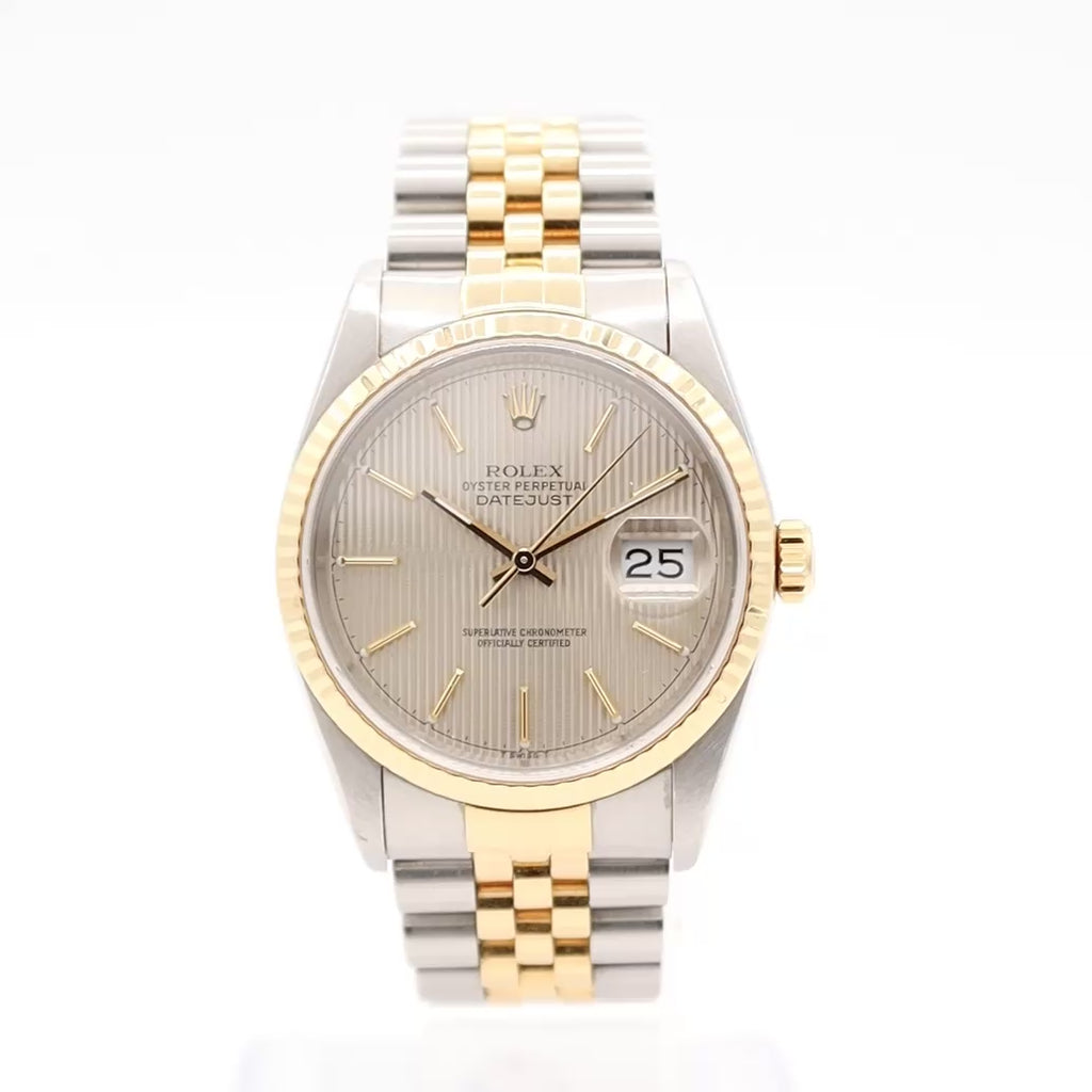 Rolex Datejust Tapestry Dial 16233 1989