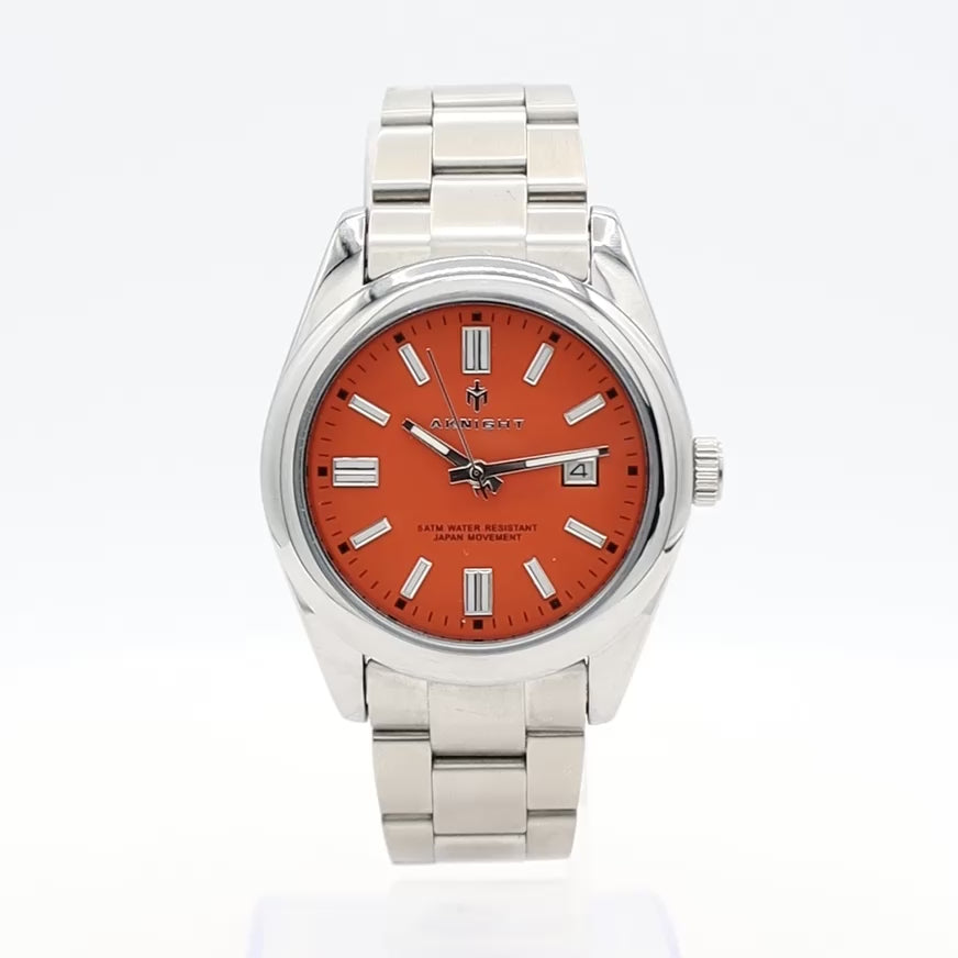 Aknight Orange Dial AK2113G