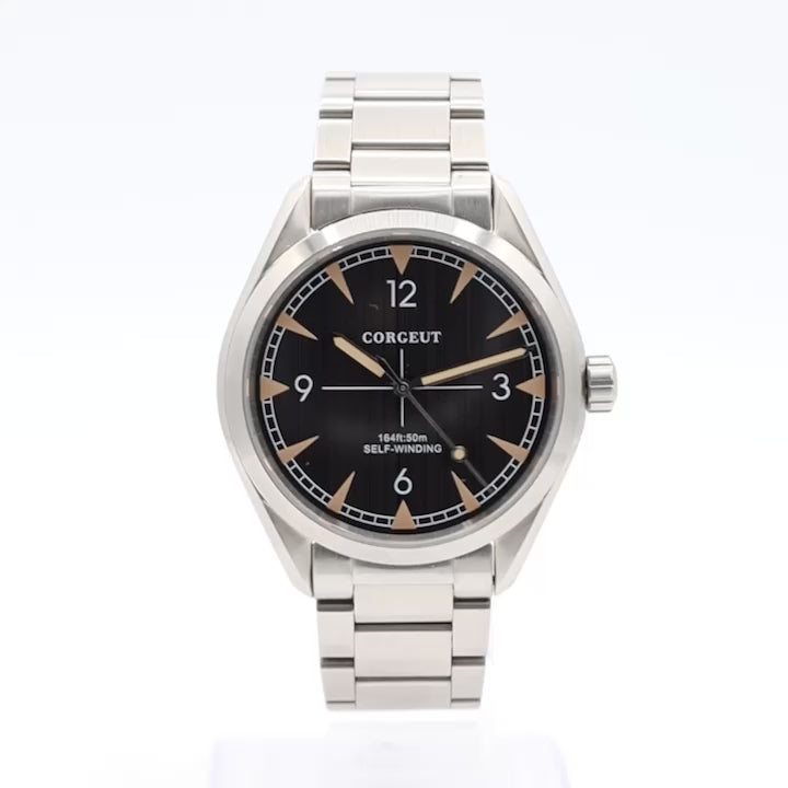Corgeut Black Dial