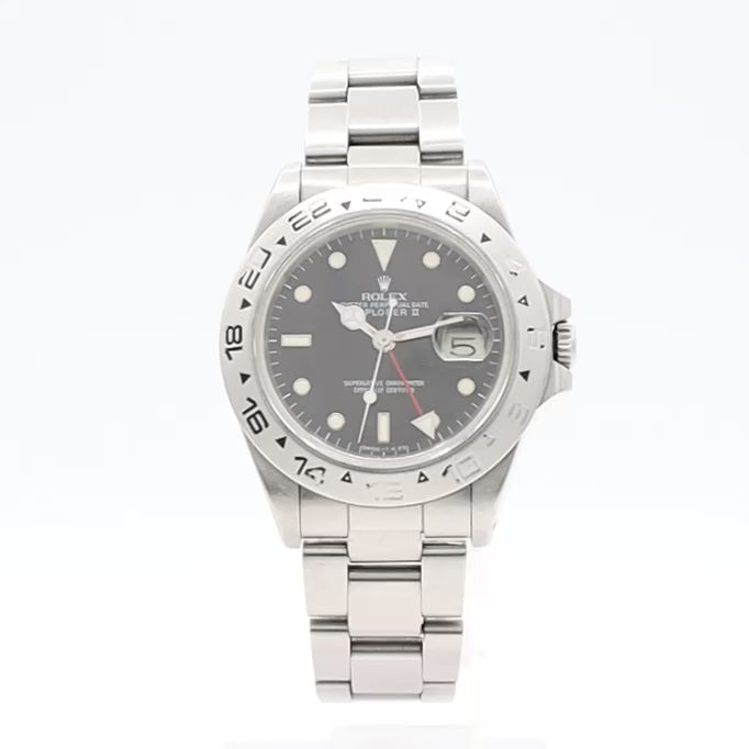 Rolex Explorer II GMT Spider Dial 16550 1986