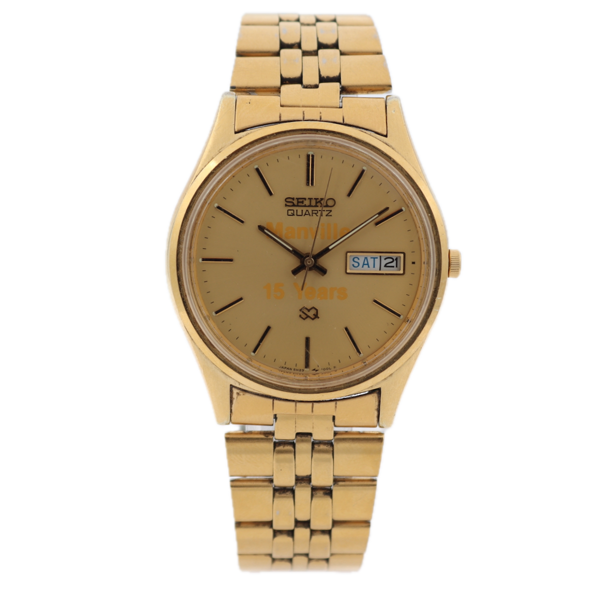 Seiko Gold Dial 5H23-7009