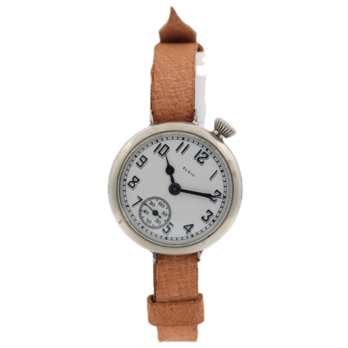Elgin WW1 Military Offset Crown 1918