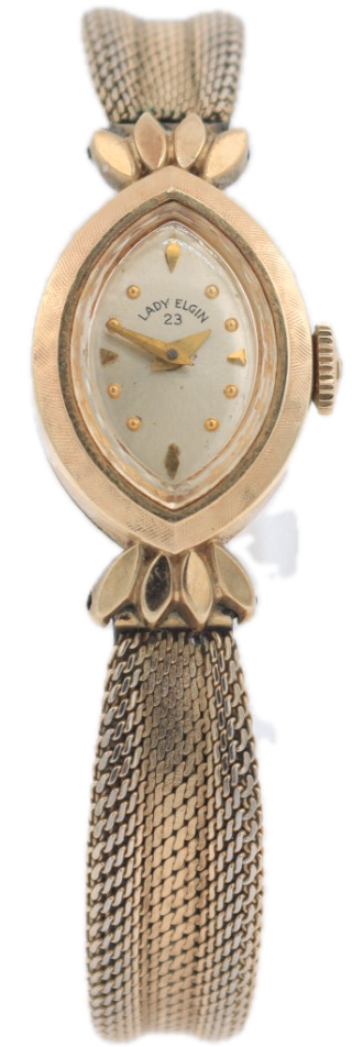 Lady Elgin Linen Bezel