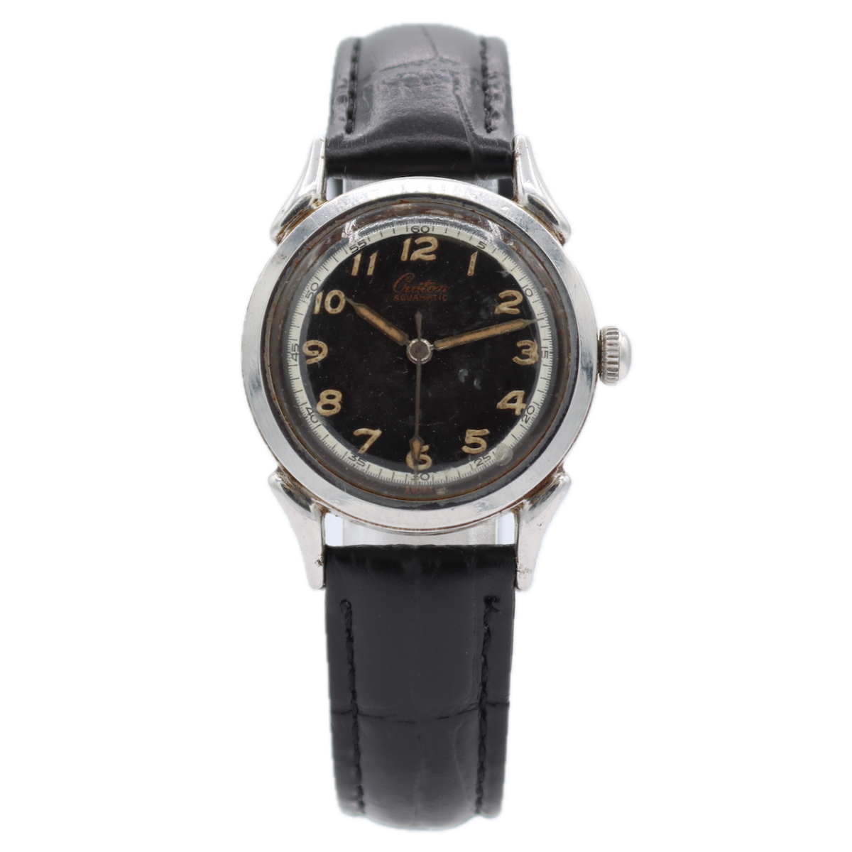 Croton Aquamatic Black Dial