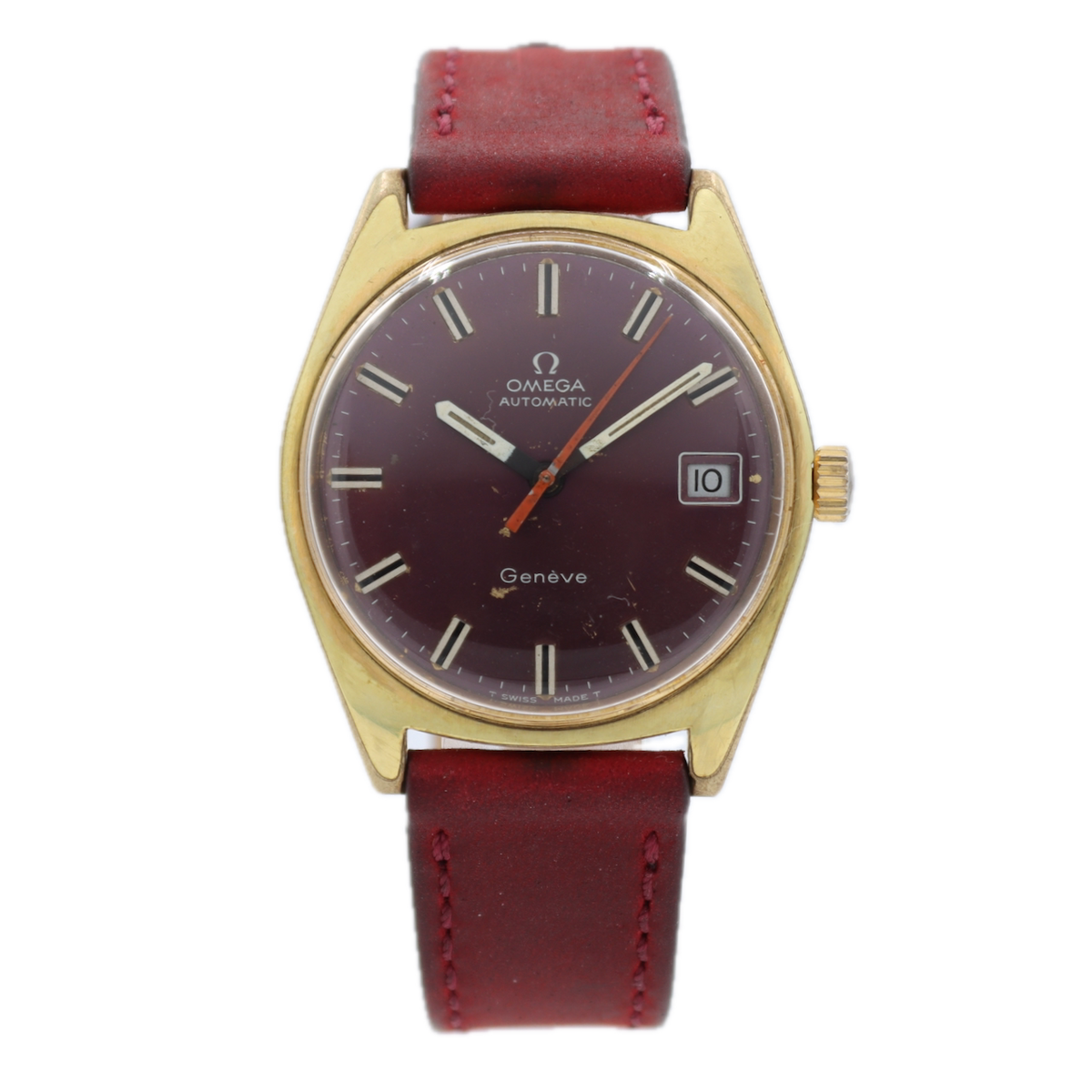 Omega Burgundy 166.041 1968