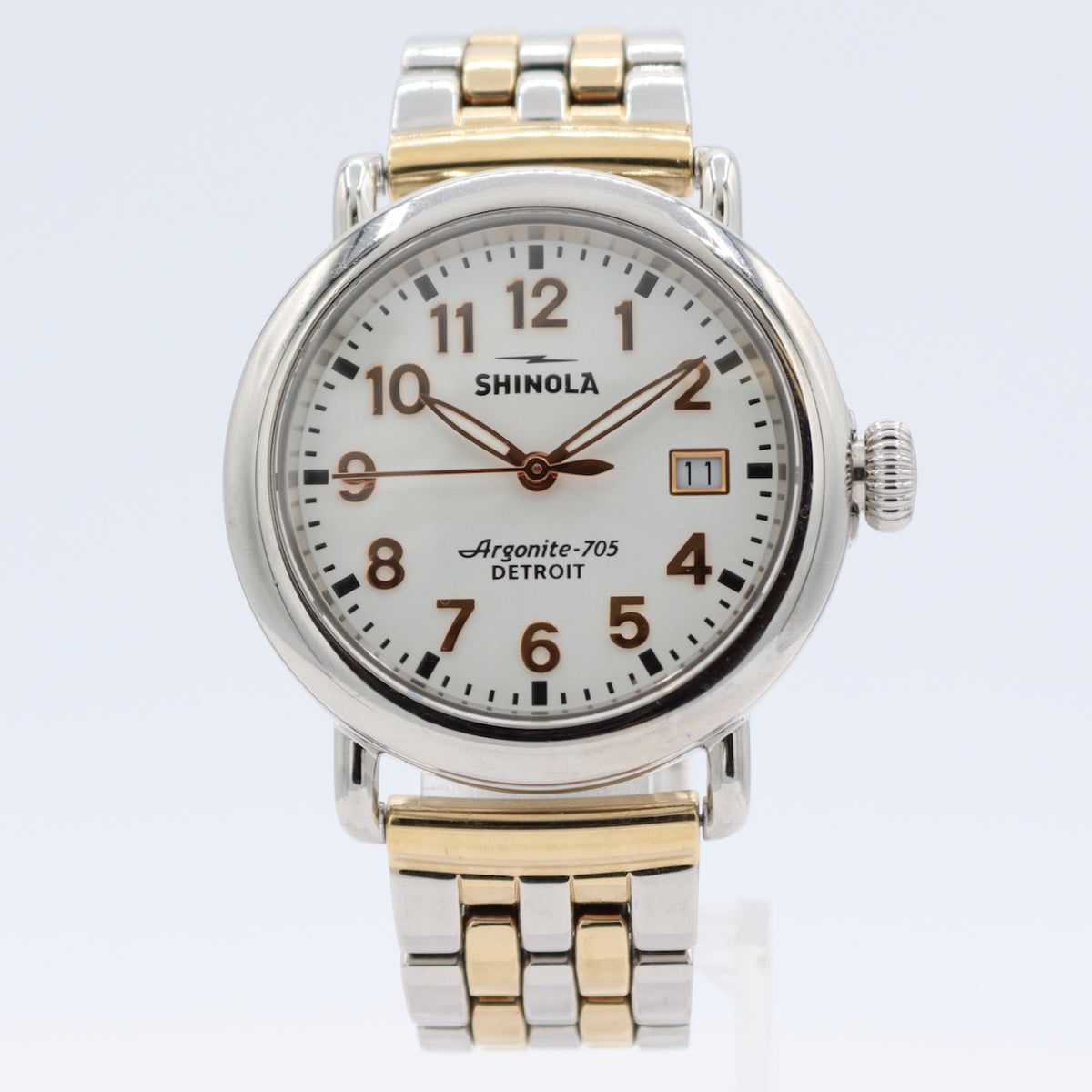 Shinola Runwell White Dial