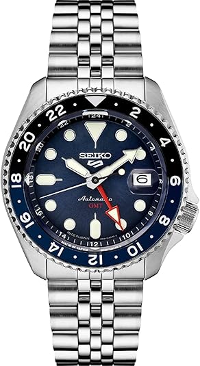 Seiko Seiko 5 GMT Blue "Batman" SSK003