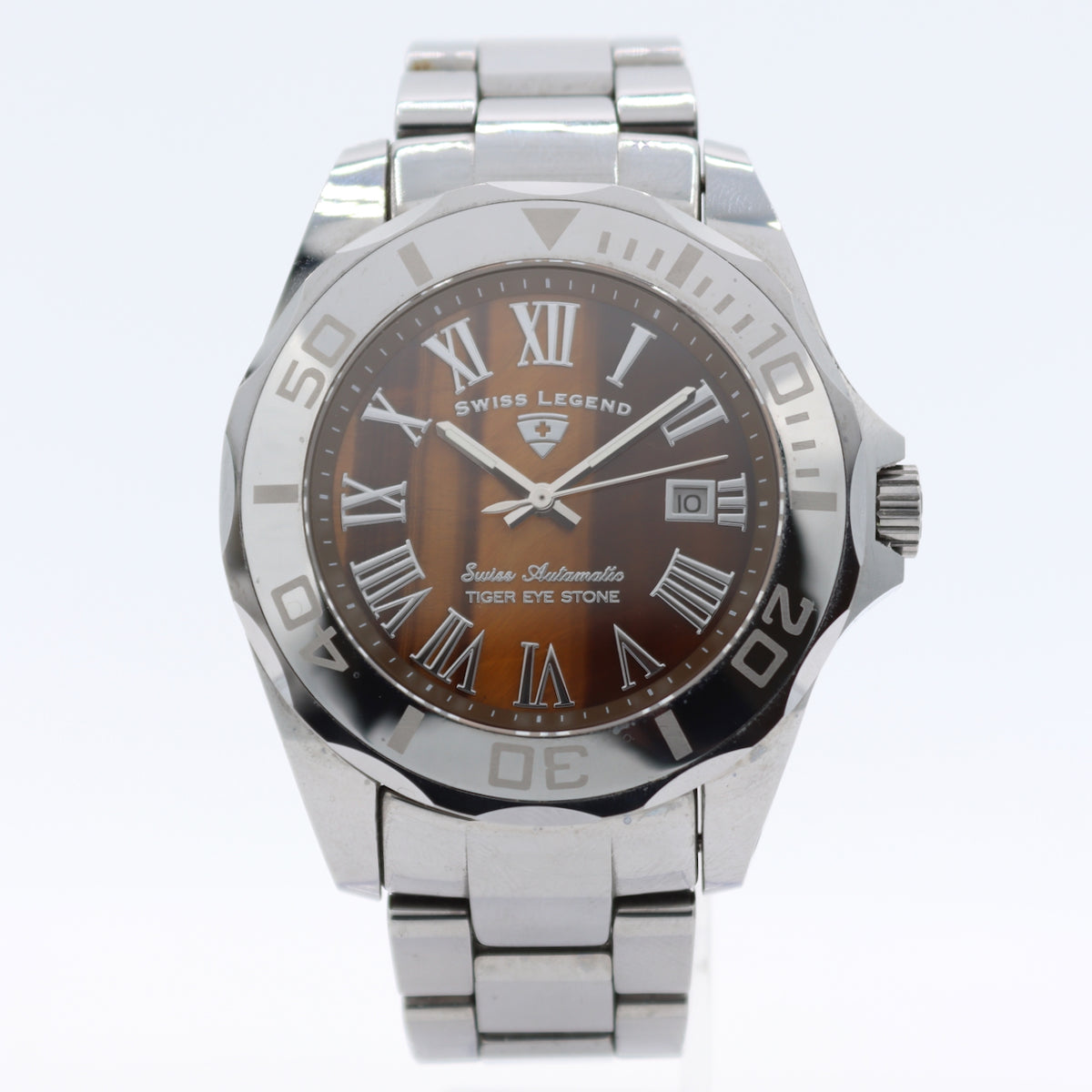 Swiss Legend Tiger Eye Stone 18010A-44