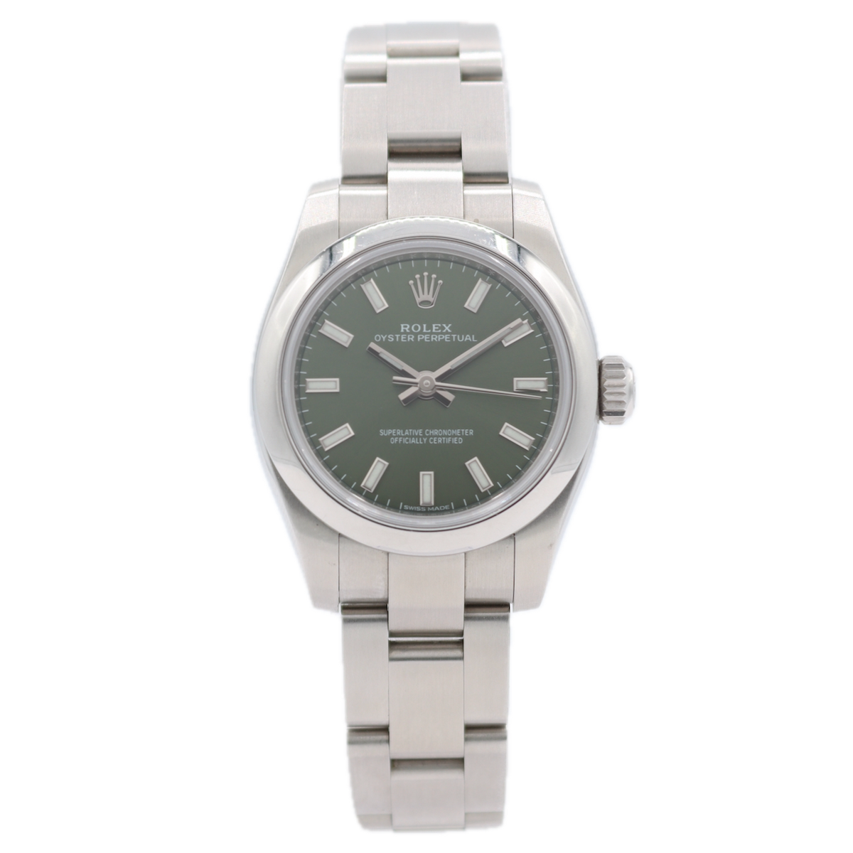 Rolex Oyster Perpetual Olive Green 176200