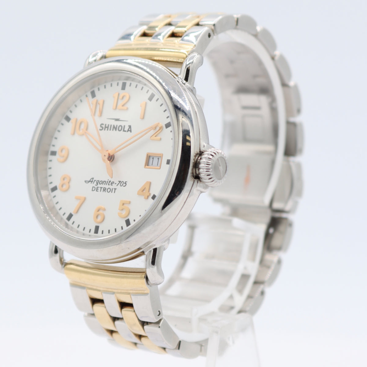Shinola Runwell White Dial