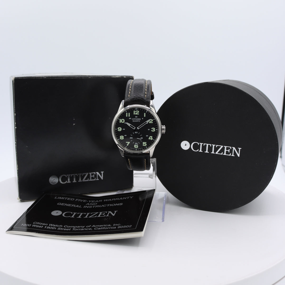 Citizen Black Dial 1045-S010888