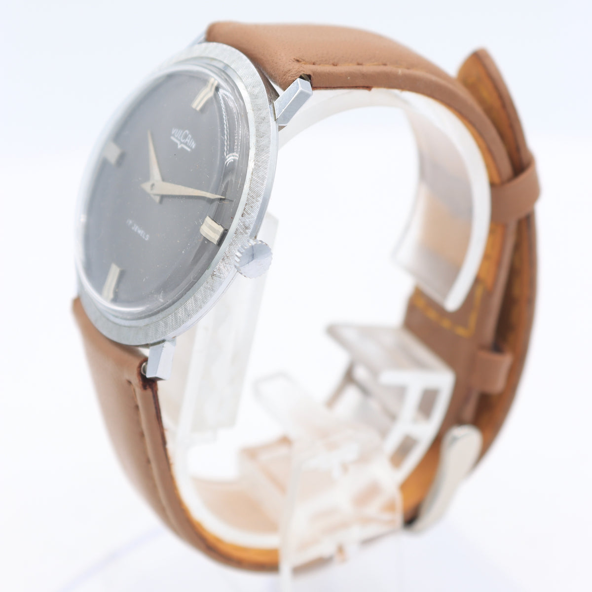 Vulcain Grey Sunburst Dial