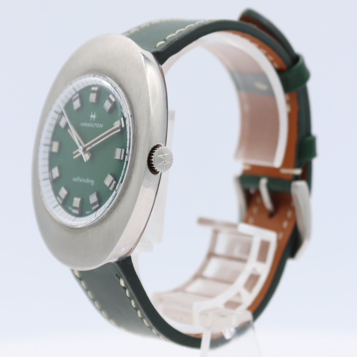 Hamilton Green Dial Egg Case 815003-3