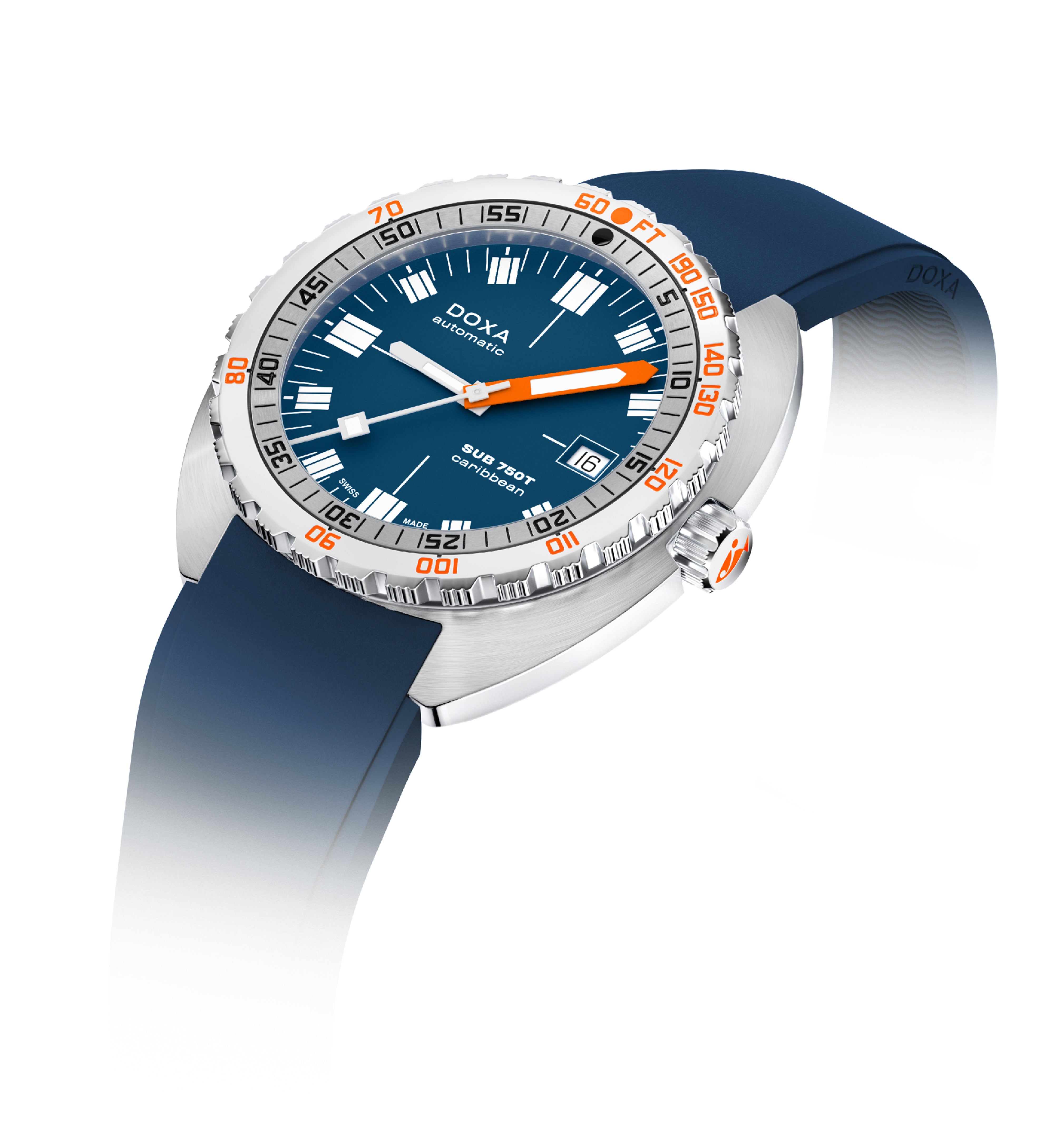 Doxa Sub 750T Caribbean Blue 825.10.201.32