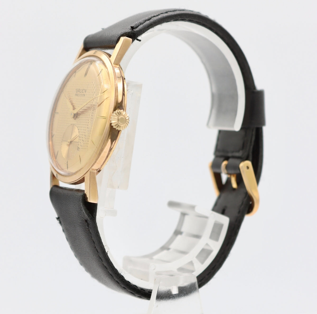 Gruen Hobnail dial