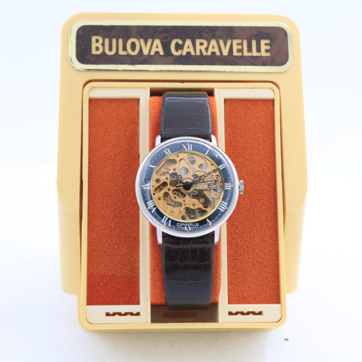 Caravelle Skeleton Dial 8225-1 1978