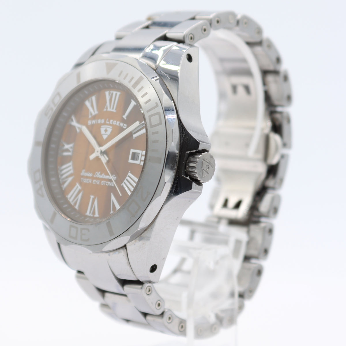 Swiss Legend Tiger Eye Stone 18010A-44