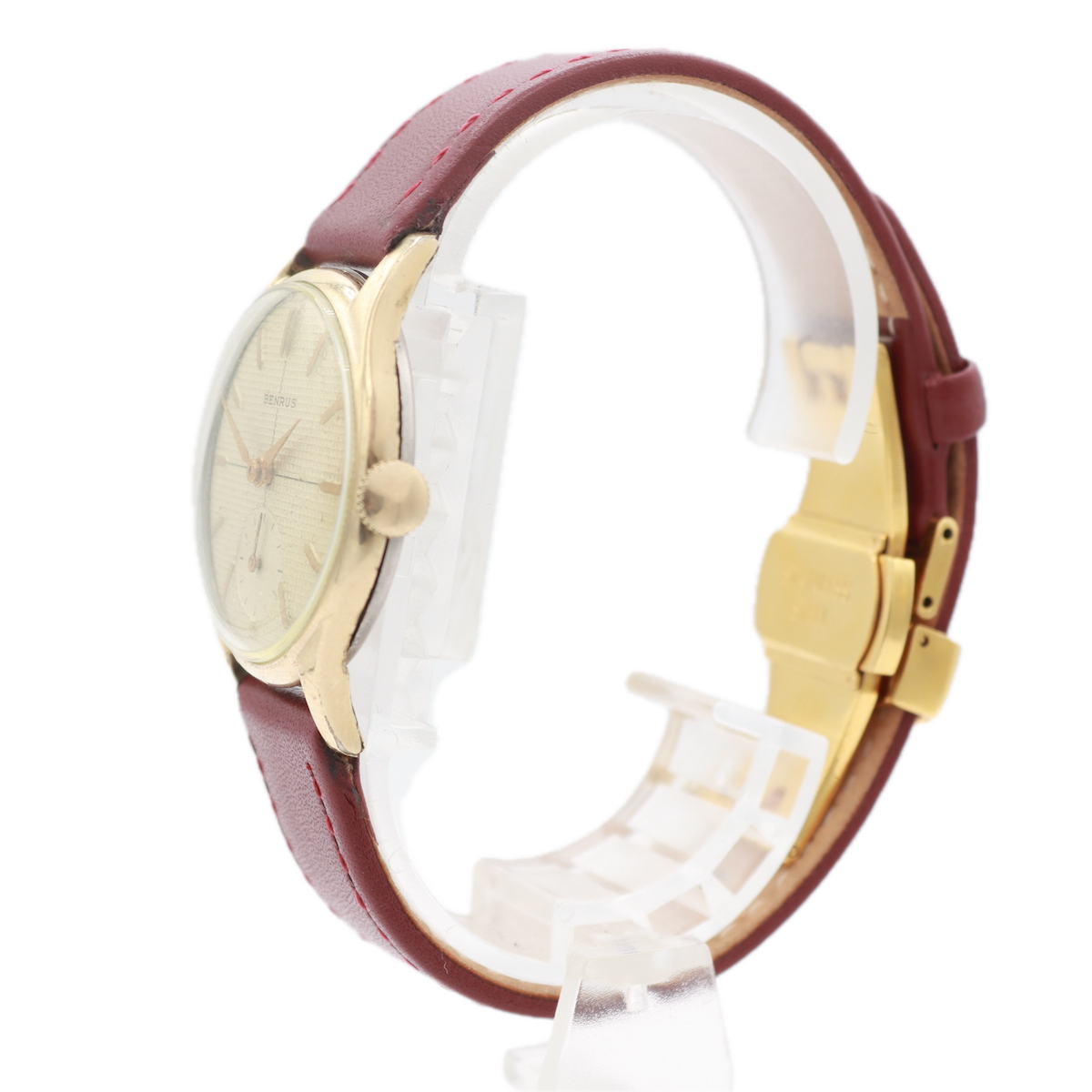 Benrus Waffle Crosshair Dial