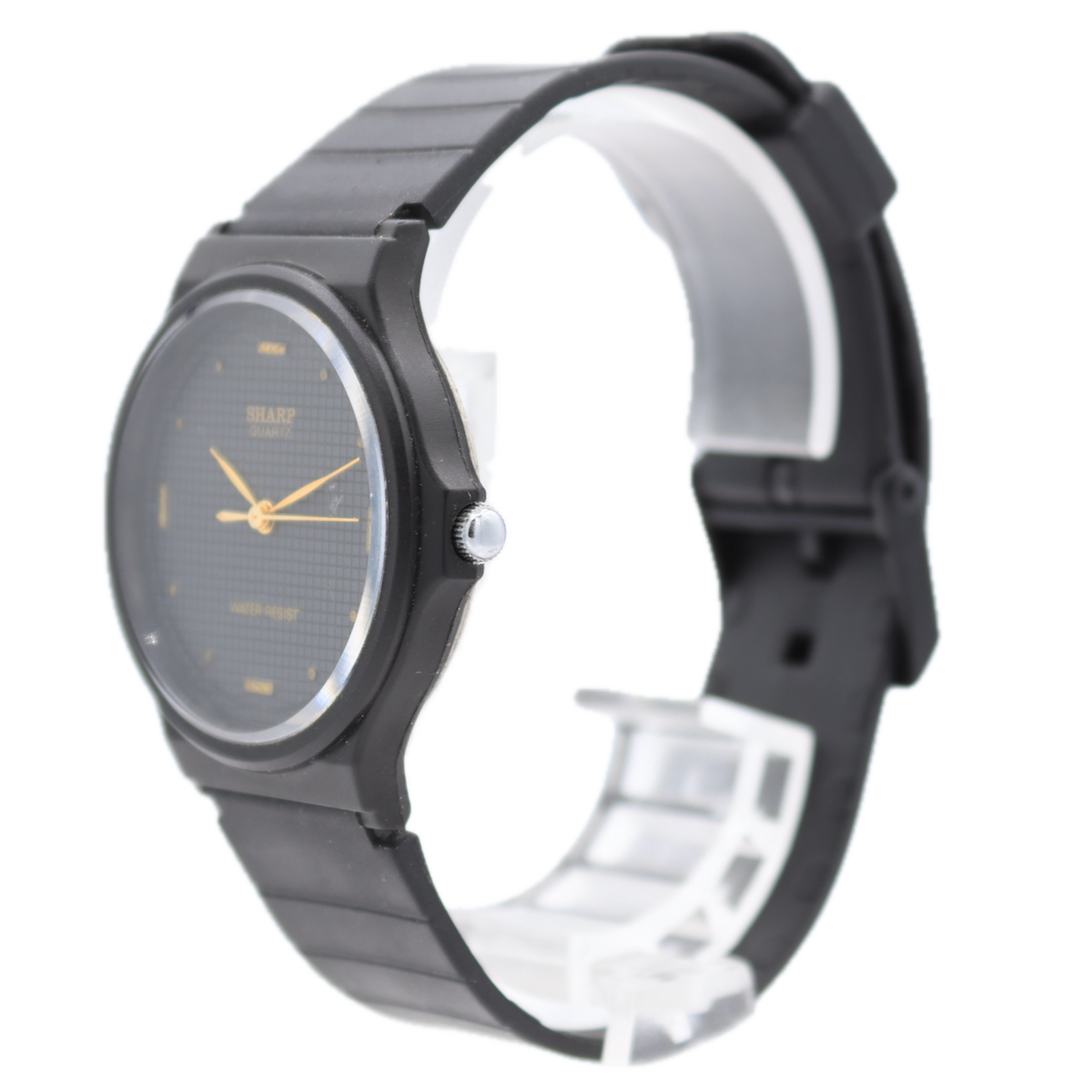 Sharp Black Dial