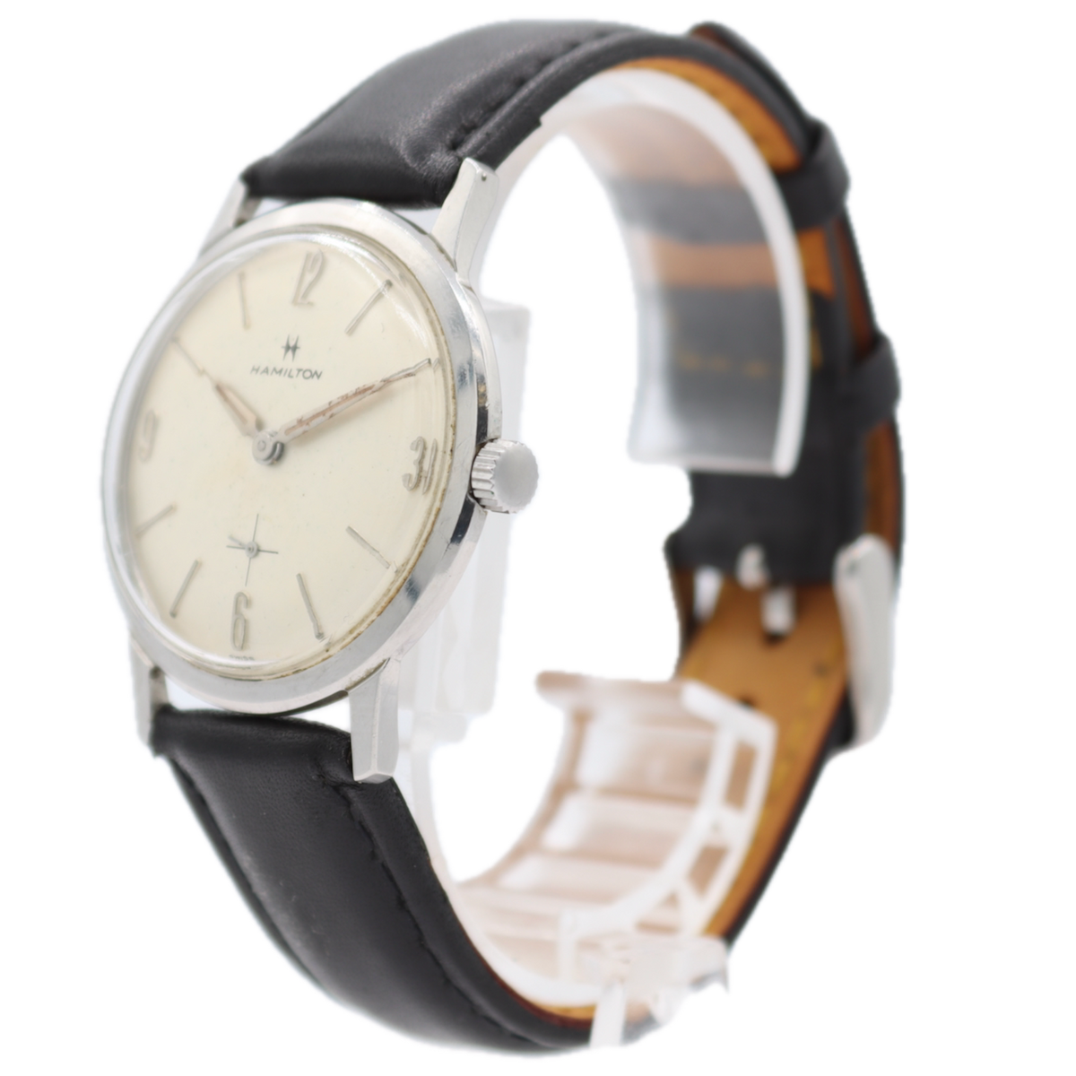 Hamilton White Dial