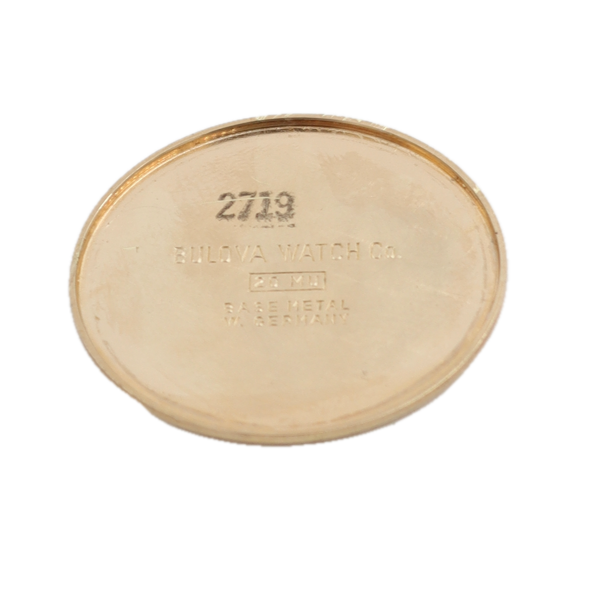 Bulova Linen Bezel 2719 1966