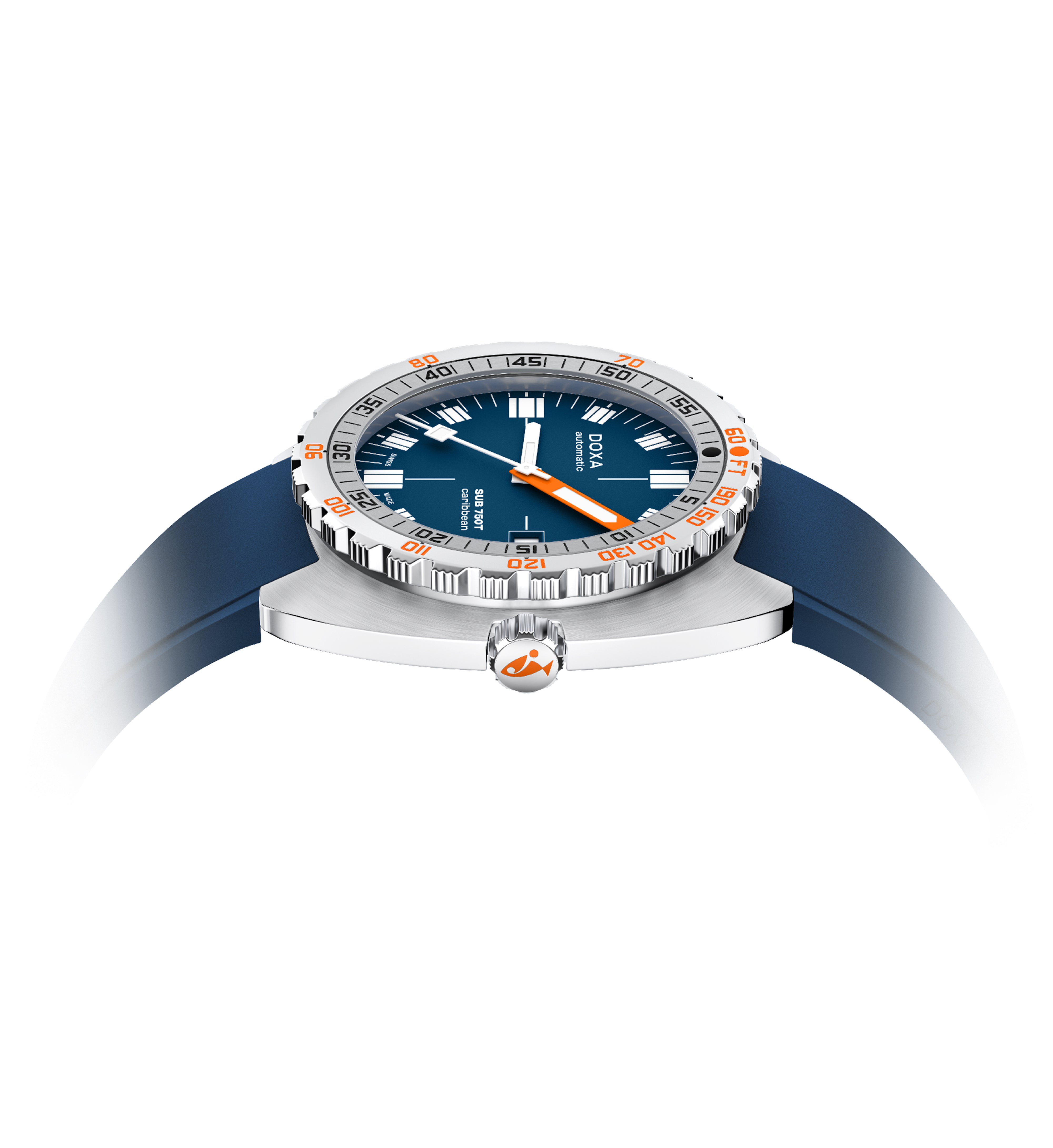 Doxa Sub 750T Caribbean Blue 825.10.201.32