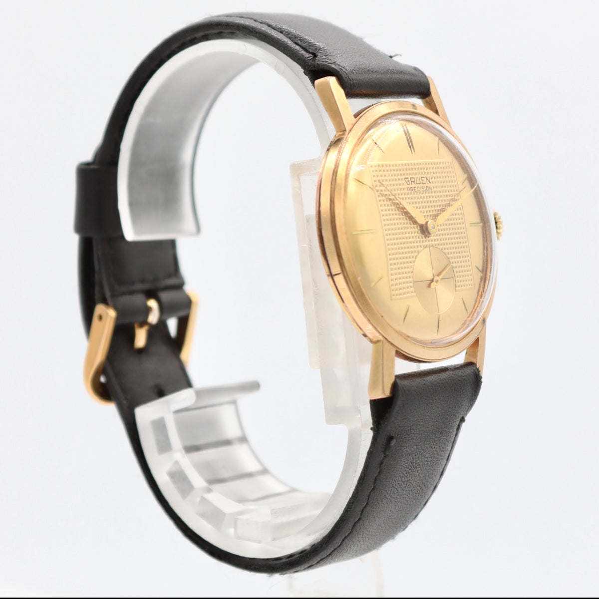 Gruen Hobnail dial