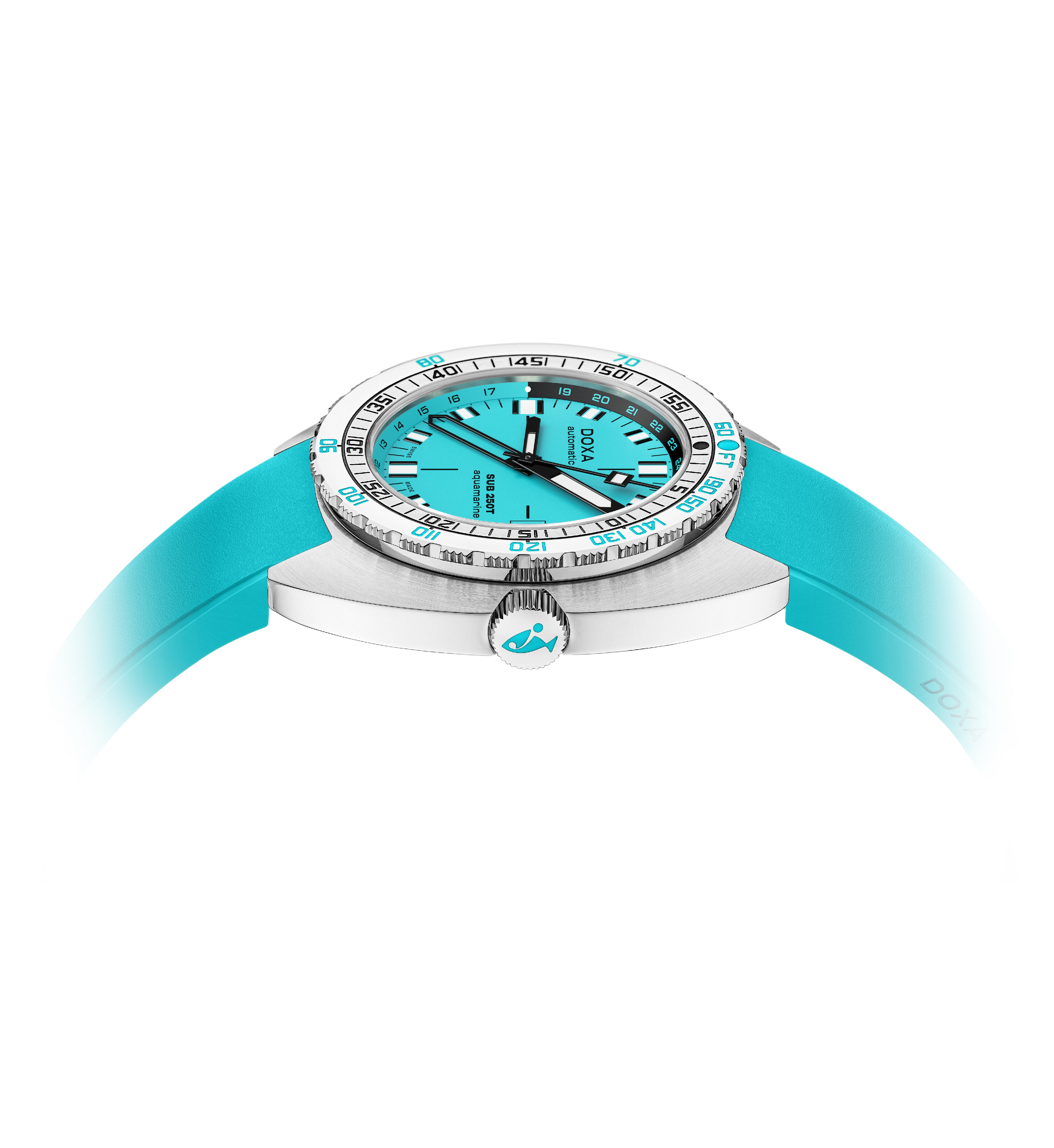 Doxa Sub 250T GMT Aquamarine 855.10.241.25