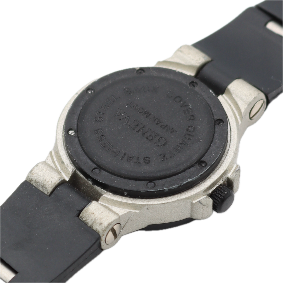 Geneva White & Black Dial