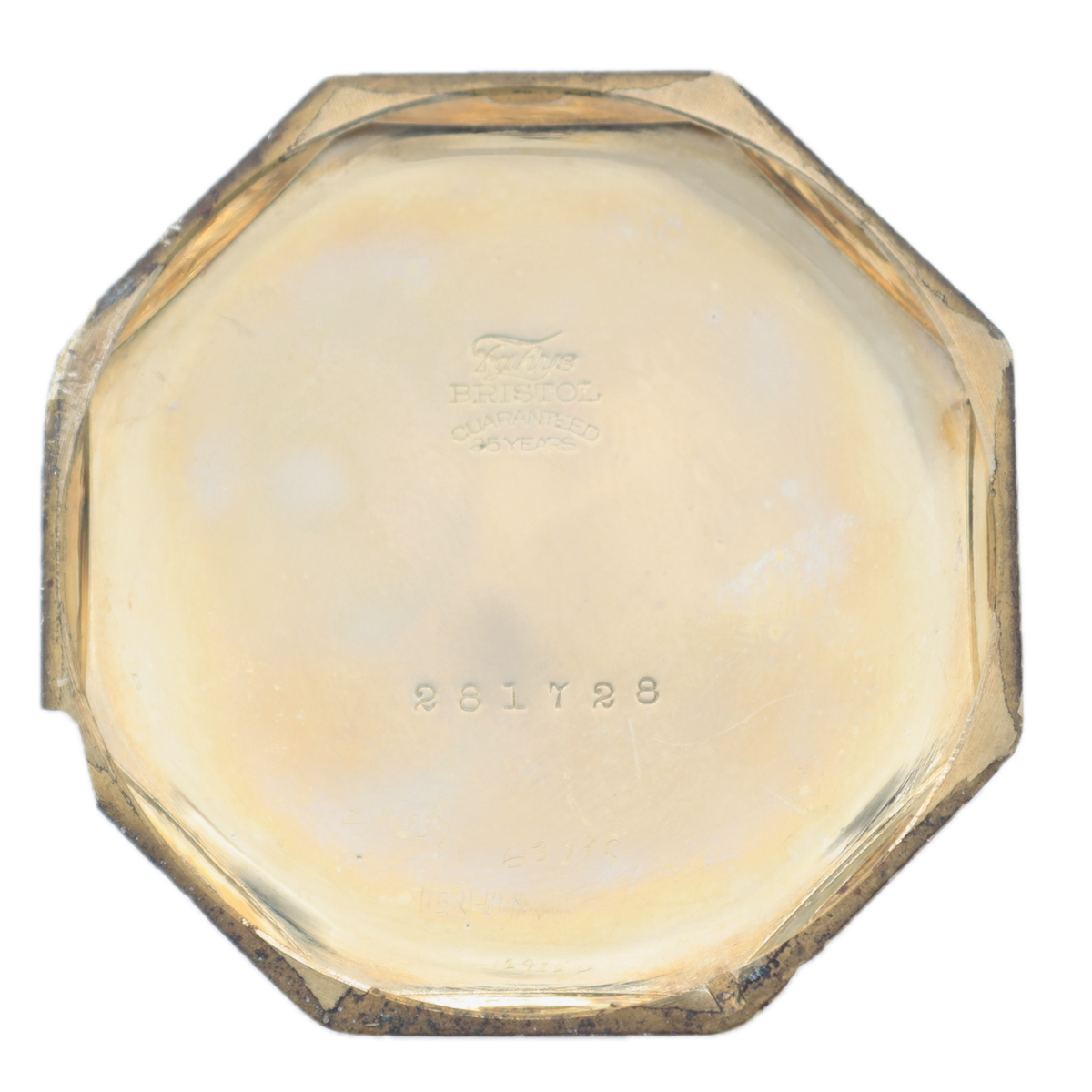 Elgin Octagonal Pinstriped 1923