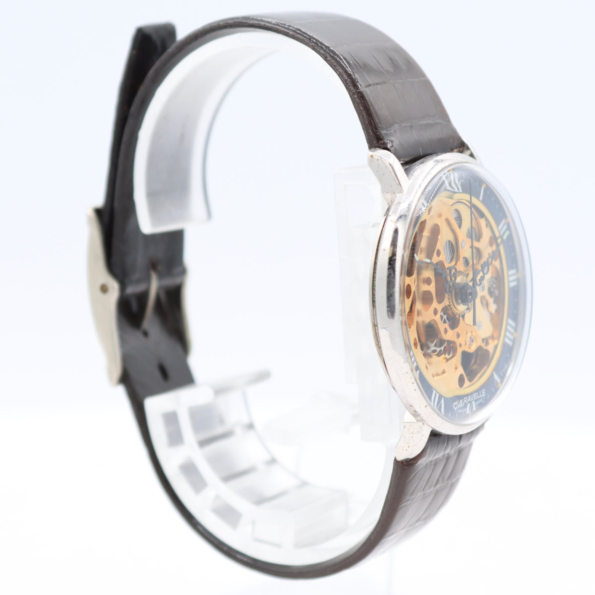 Caravelle Skeleton Dial 8225-1 1978