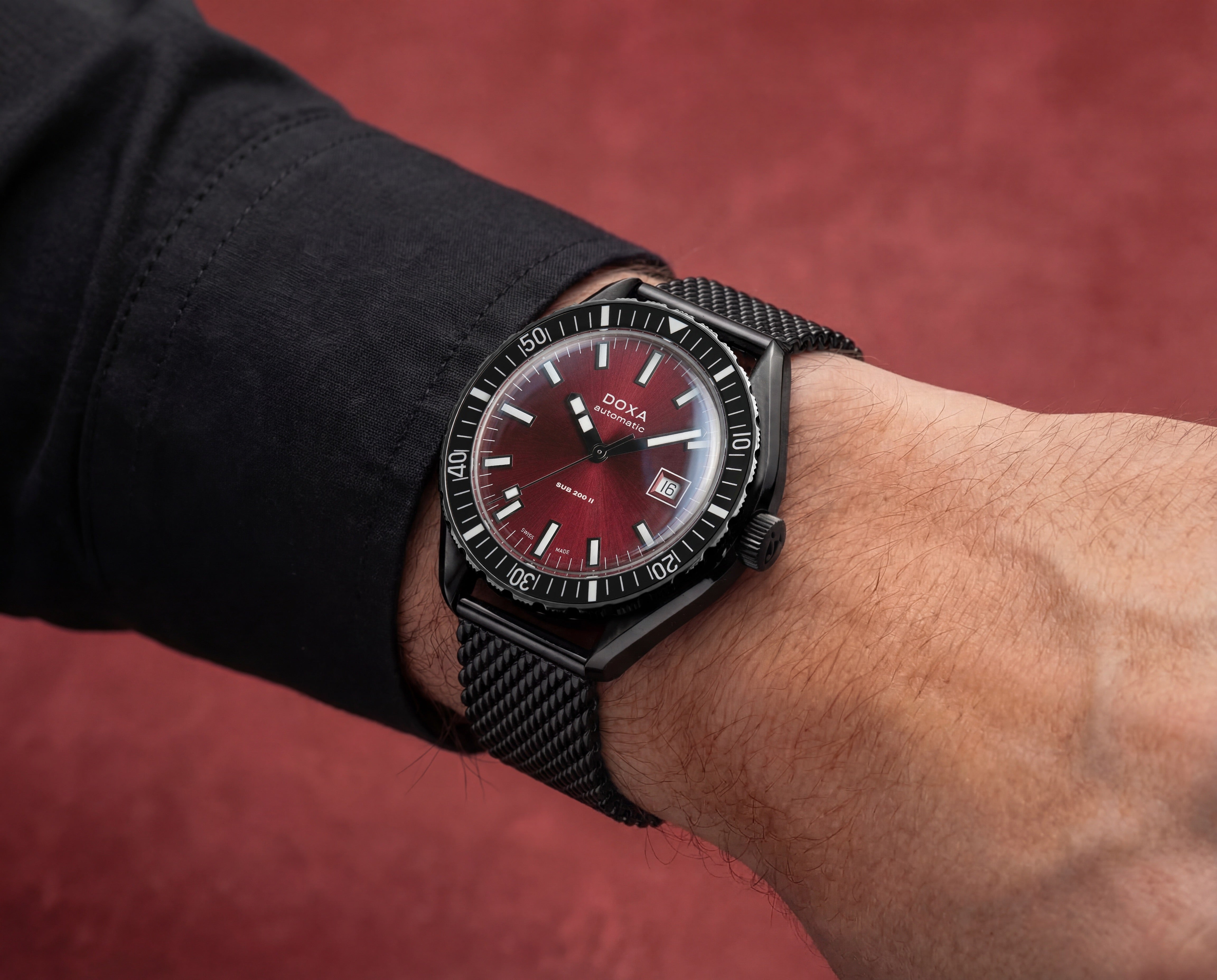 Doxa Sub 200II Redcoral 795.70.161.15