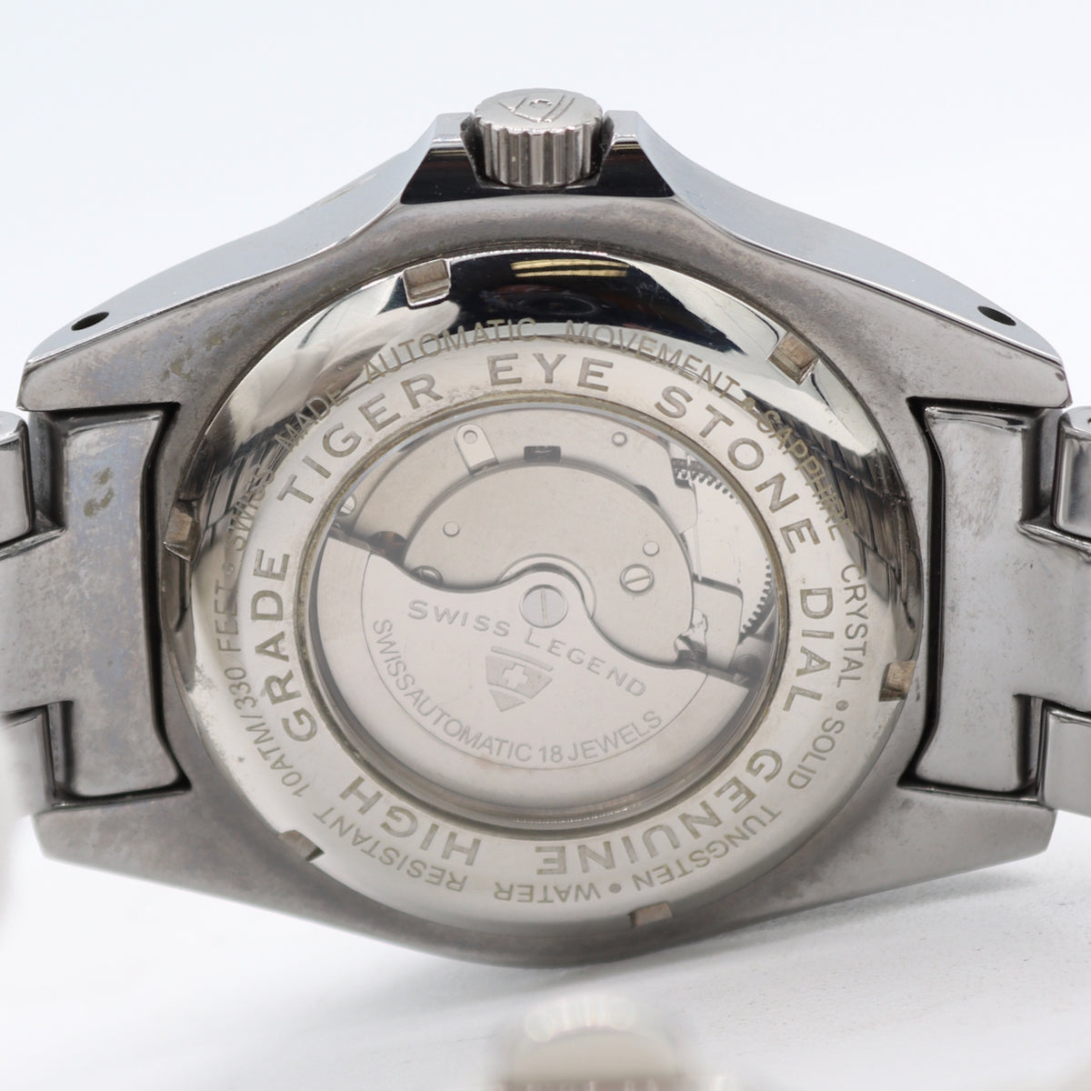 Swiss Legend Tiger Eye Stone 18010A-44