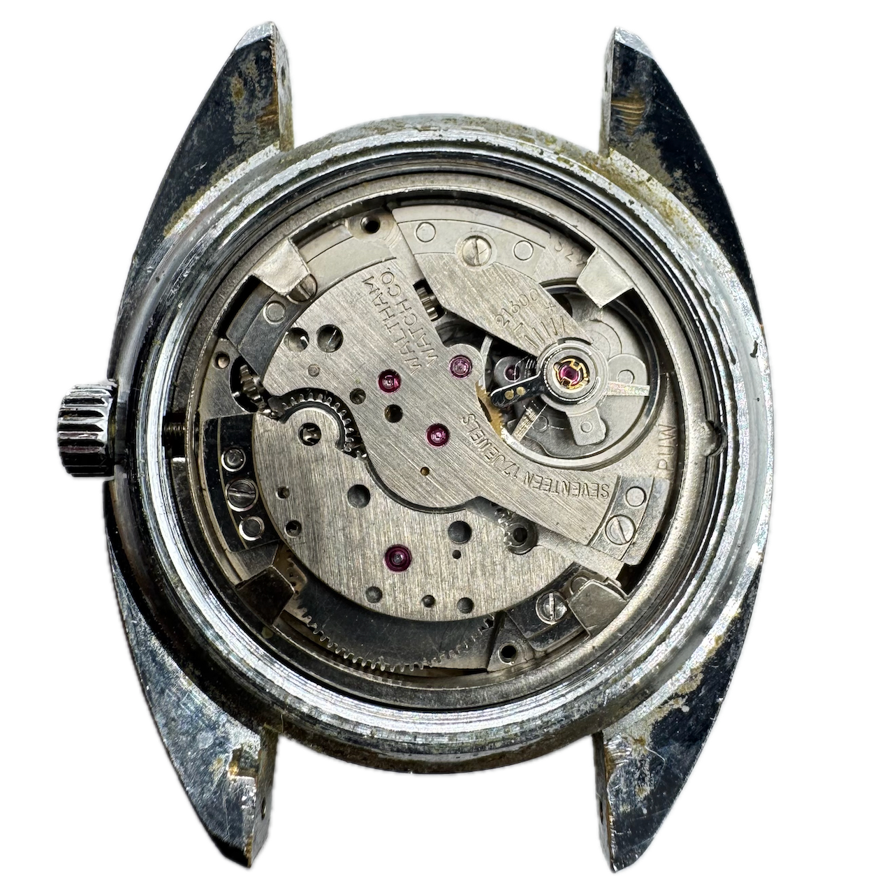 Waltham Fluted Day Date