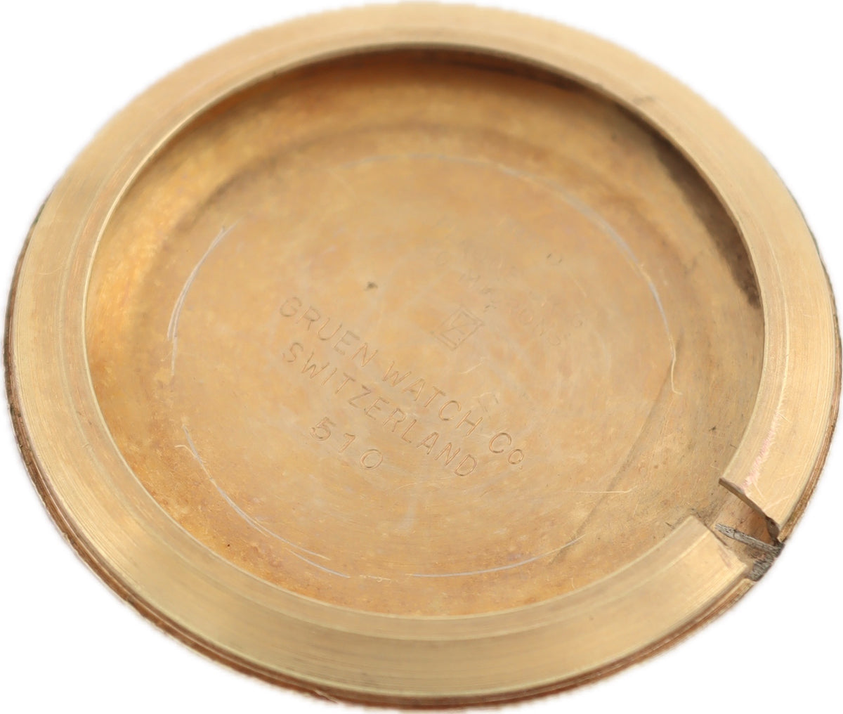 Gruen Hobnail dial
