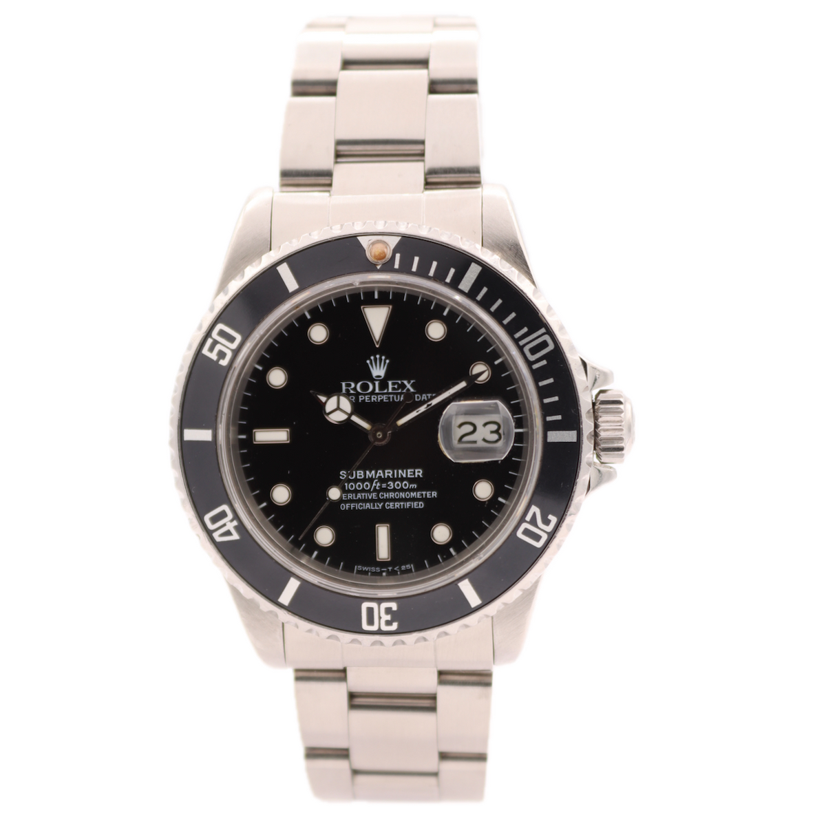 Vintage Rolex Oyster Perpetual Date Submariner 16800