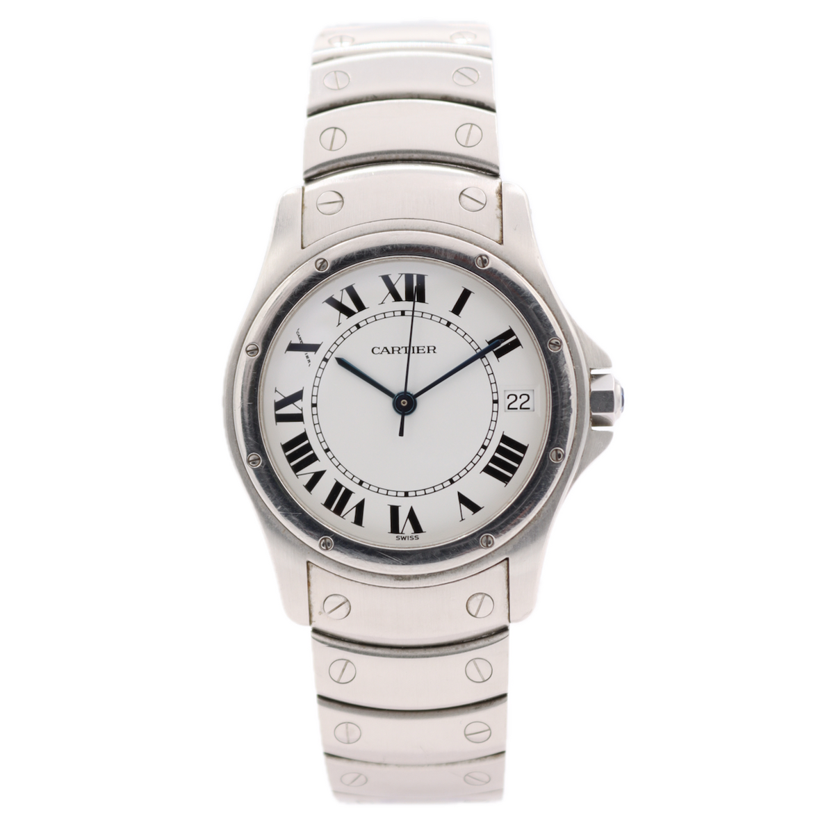 Vintage Cartier Santos Ronde 1920.1