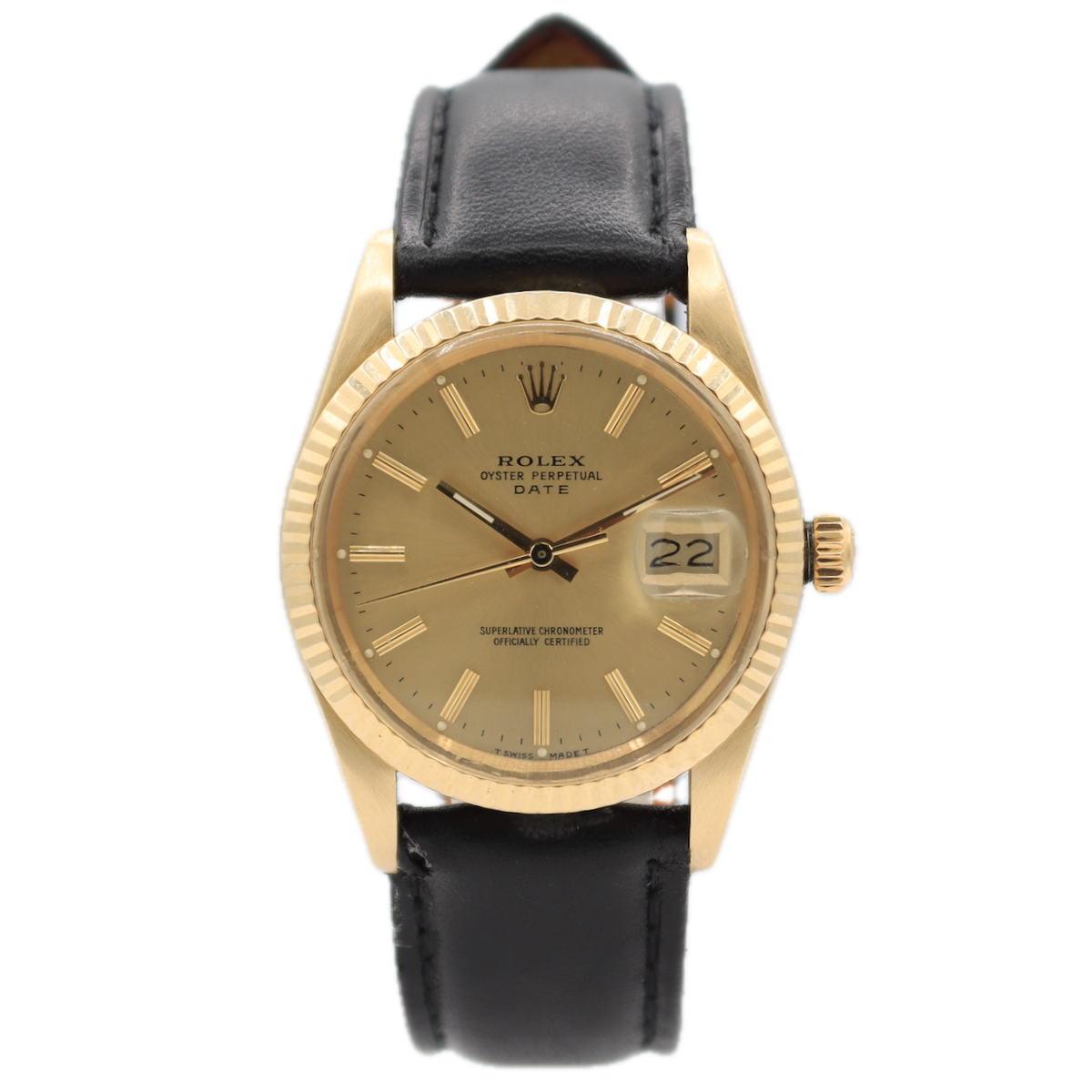 Rolex Champaign Gold 15037
