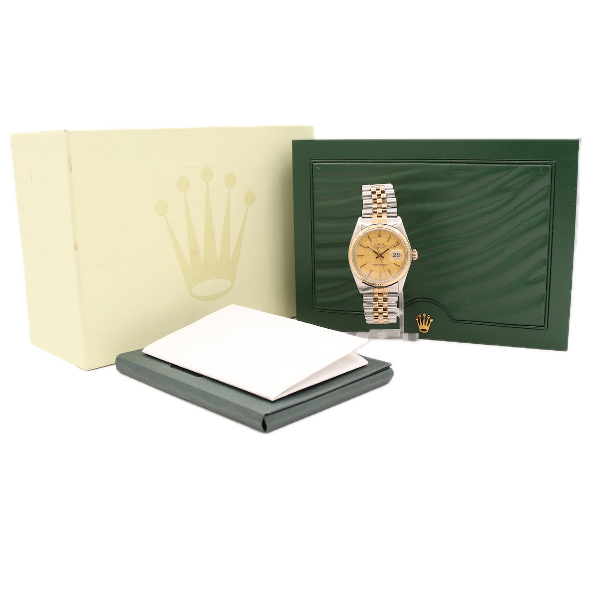 Vintage Rolex Datejust Linen Dial 16013 – photo 2