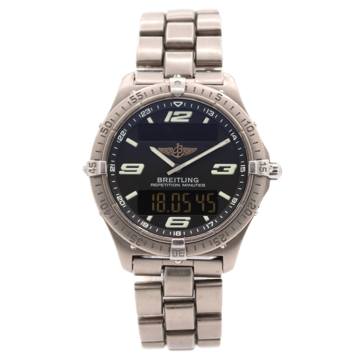 Vintage Breitling Aerospace Repetition Minutes E65362